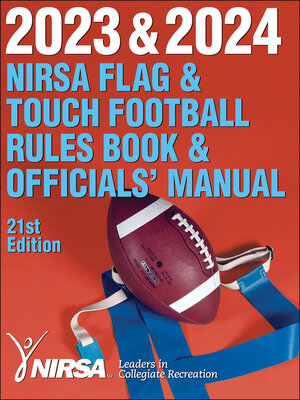 cover image of 2023 & 2024 NIRSA Flag & Touch Football Rules Book & Officials' Manual